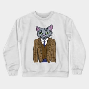 Business Cat: VP of Purrrrchasing Crewneck Sweatshirt